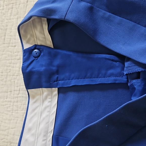 LOFT WOMENS  MARISA PANTS SIZE 12 BLUE COLOR PREOWNED CONDITION - Picture 10 of 17